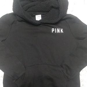 Pink Victoria's secret hoodie size extra small